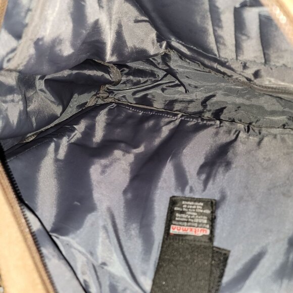 Witzman Canvas Backpack Travel Rucksack Multi Pocket Large Capacity Brown - Picture 8 of 12